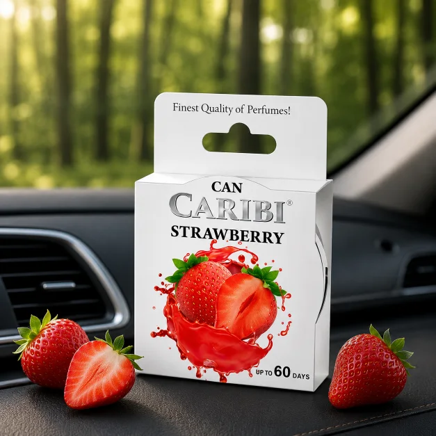 Caribi can autós légfrissítő 35g - Eper