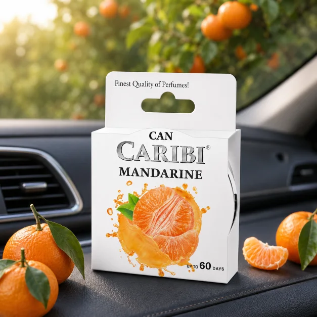 Caribi can autós légfrissítő 35g - Mandarin