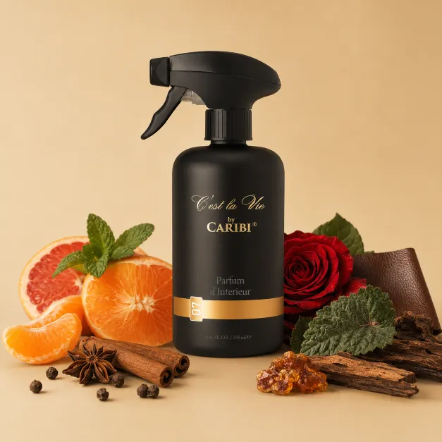 Caribi C'est La Vie autó és lakás illatosító különféle parfüm illatal Nr. 07, 250ml