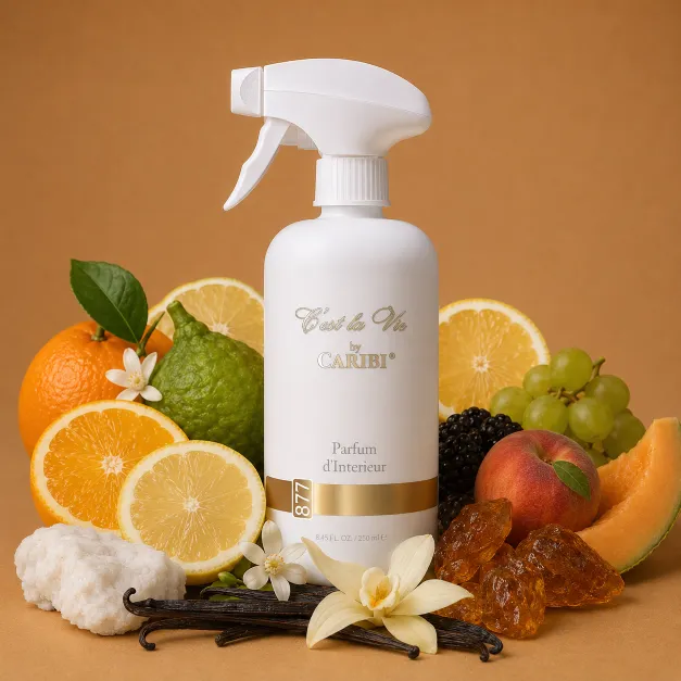 Caribi C'est La Vie autó és lakás illatosító különféle parfüm illatal Nr. 877, 250ml