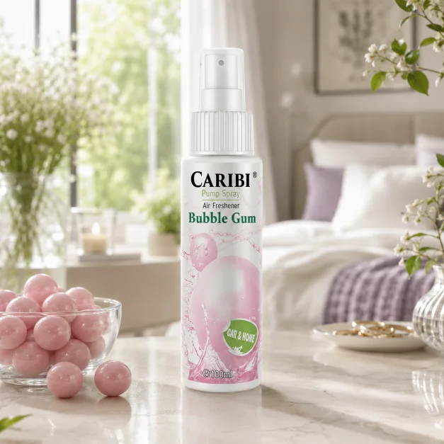 Caribi Illatosító spray 100ml - BUBBLEGUM